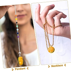 20шт 2 стиля непрозрачные подвески из смолы&nbsp;RESI-YW0003-40