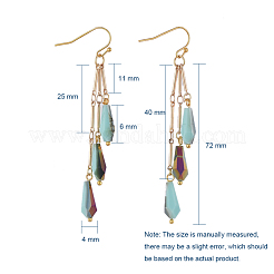 Гальваническая непрозрачная сплошная капля EJEW-JE03812