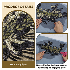 4 шт. 4 стиля полиэстеровые блестящие нитки для вышивки&nbsp;PATC-FG0003-40A