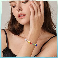 1шт стеклянный брелок&nbsp;HJEW-SC0002-29