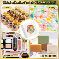 Подарочные коробки для хранения кубической крафт-бумаги&nbsp;CON-WH0095-101B-01