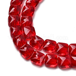 Прозрачные стеклянные бусины&nbsp;X-GLAA-L050-A16