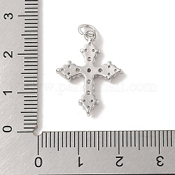 Стойки обшивки латунь микро проложить Циркон подвеску&nbsp;KK-Z047-08P-01-RS