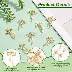 8 шт. латунный кулон с микропаве из прозрачного кубического циркония FIND-BC0013-56