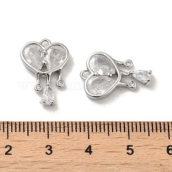 Латунь со стеклянными подвесками со стразами&nbsp;KK-H455-27P