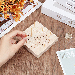 Дубовая деревянная подставка для шампура WOOD-WH0124-48B