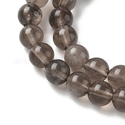 Натуральные ледяные обсидиановые бусинки&nbsp;G-P590-A03-6mm-01