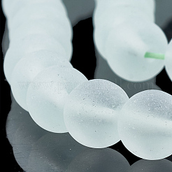 Зеленый арбуз камень стеклянные бусы пряди G-T106-320