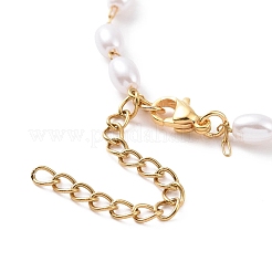 Ожерелья из нержавеющей стали 304 с вакуумным покрытием pvd NJEW-E064-05G