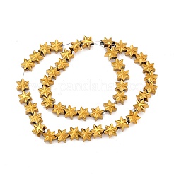 Гальванизировать синтетические немагнитных гематита бусы&nbsp;G-I317-03A