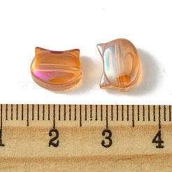 Гальванические стеклянные бусины&nbsp;LS-EGLA-Z005-FR02