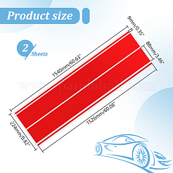 Бумажная наклейка на капот автомобиля DIY-WH0419-76A