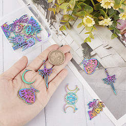 20 шт. 10 подвески из нержавеющей стали 304 и 201&nbsp;STAS-SC0004-72