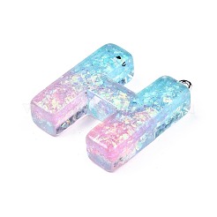 Подвески из прозрачной эпоксидной смолы&nbsp;LS-CRES-S364-002H