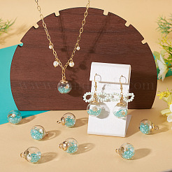 20 шт. подвески в виде прозрачного стеклянного шара&nbsp;GLAA-TA0003-51