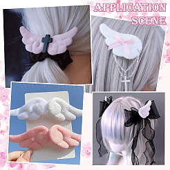 48 шт. 6-х цветные тканевые украшения аксессуары&nbsp;DIY-SC0032-26