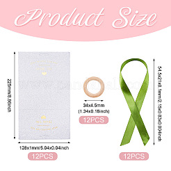 Бумажные подарочные коробки для ювелирных изделий с бантом CON-TAC0010-81