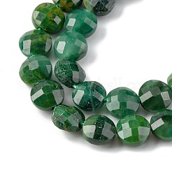 Природные африканские нефритовые бусы пряди G-C179-A42-03