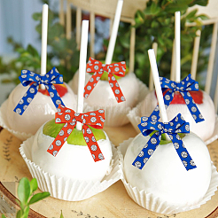 6 рулон двухцветной полиэстеровой репсовой ленты с принтом в виде волейбола OCOR-HY0002-25