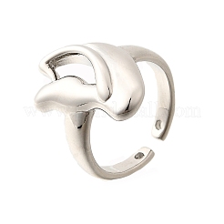 Латунные манжеты для женщин RJEW-G347-16P