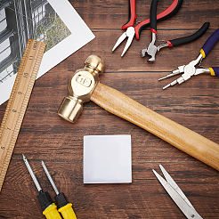 Молоток с деревянной ручкой из латуни TOOL-BC0001-07