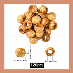 Бусы из сосны&nbsp;WOOD-PA0001-03A