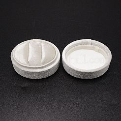 Бархат кольца коробки VBOX-WH0009-02C