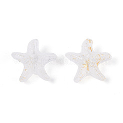 Матовые стеклянные бусины&nbsp;FGLA-T005-01L