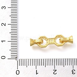 925 серебряная застежка с микропаве из прозрачного кубического циркония STER-U006-03G