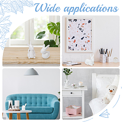 5 шт. 5 стиля фарфорового украшения для витрины AJEW-GL0002-01