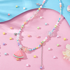 90 шт. 9-х цветные бусины из цинкового сплава FIND-PH0026-75