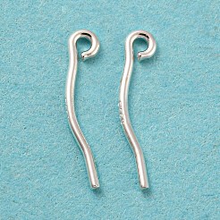 925 серебряные булавки для глаз STER-Z004-02B