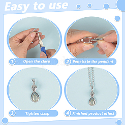 36 шт. 6-х цветные латунные скобы для ледоруба KK-ME0002-23