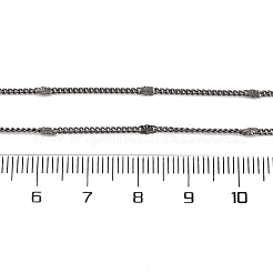 Латунные цепочки панцирного плетения ожерелья для женщин&nbsp;NJEW-D302-06B