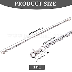 Цепные ремни из нержавеющей стали 304 для брюк AJEW-WH20018-129