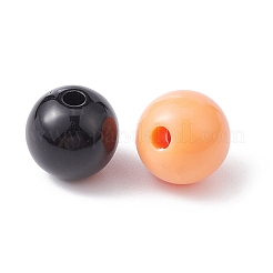 Прозрачные и непрозрачные акриловые бусины на тему Хэллоуина MACR-YW0002-77