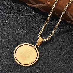 201 подвеска из нержавеющей стали NJEW-Z058-01G