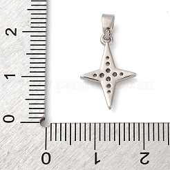 Латунные микро проложить кубического циркония подвески&nbsp;KK-P308-61P