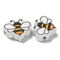 Печатные деревянные бусины&nbsp;WOOD-G022-28B-06