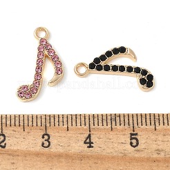 Подвески из сплава и страза PALLOY-E775-07G