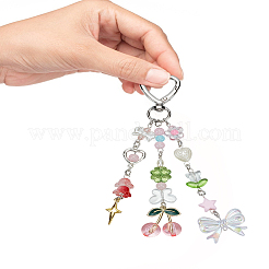 1 шт. подвесные украшения из сплава смолы&nbsp;HJEW-LP0002-86B