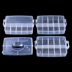 (распродажа с дефектом: трещины) 26 органайзер с пластиковой ручкой-сеткой AJEW-XCP0002-54