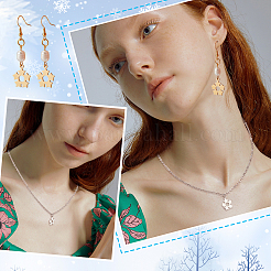 16 шт. подвески из нержавеющей стали 201 двух цветов STAS-UN0030-78