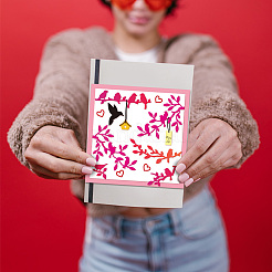 Углеродистая сталь разрезает трафареты DIY-WH0309-1670