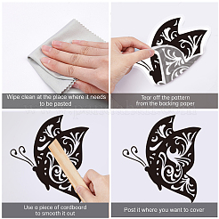 ПВХ самоклеющиеся наклейки на стену DIY-WH0377-243