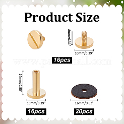 Набор гвоздей из латуни с заклепками&nbsp;FIND-WR0012-63A