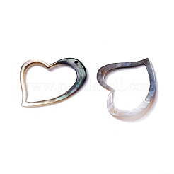 Оболочки губ натуральный черный подвески SHEL-P015-06