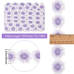 Кружевная лента из полиэстера OCOR-WH20001-03A