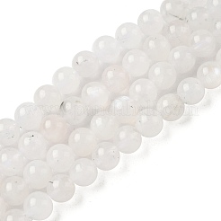 Бусины из натурального радужного лунного камня&nbsp;LS-G-I249-B04-04