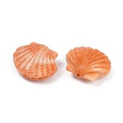 Резные бусины из синтетического коралла CORA-S025-02B-01